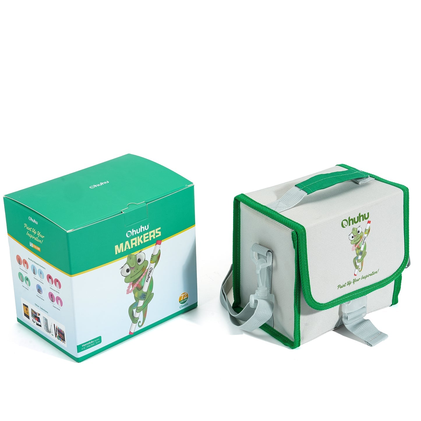 Ohuhu Honolulu 72 Colours Dual Tips Alcohol Art Markers - Brush & Chisel