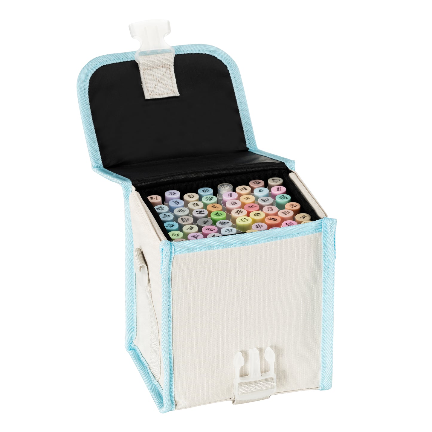 Ohuhu Honolulu B 48 Pastel Colours Dual Tips Alcohol Art Markers - Brush & Fine