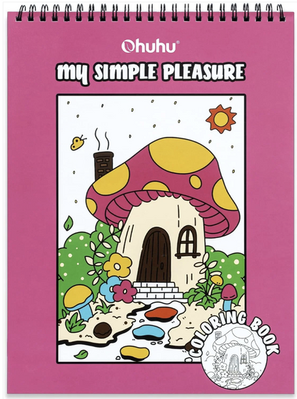 Ohuhu Double-Sided Bleedproof Colouring Book - My Simple Pleasure